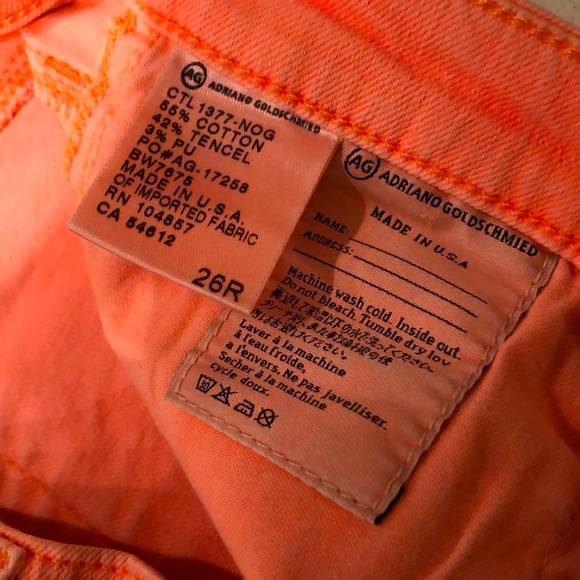 AG The Stevie Ankle Slim Straight Ankle Sz 26 - Picture 4 of 4